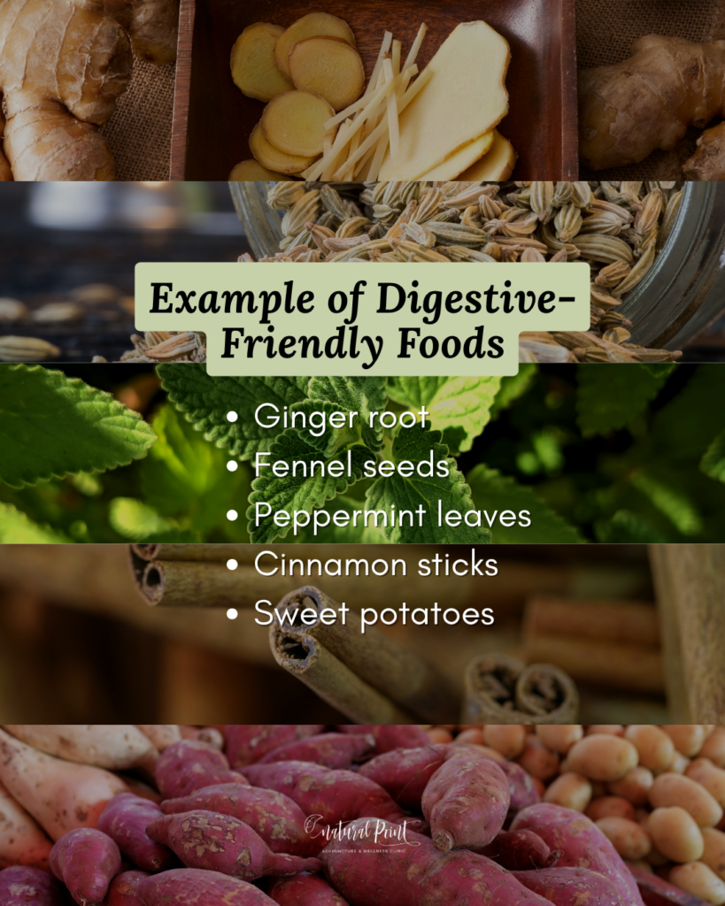 Natural foods that support holiday digestion and blood sugar balance Houston TCM