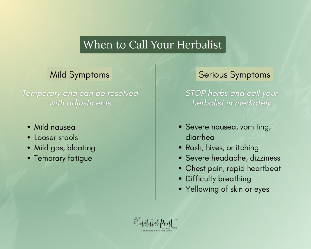 Chinese herb safety side effects guide what to watch Houston herbalist